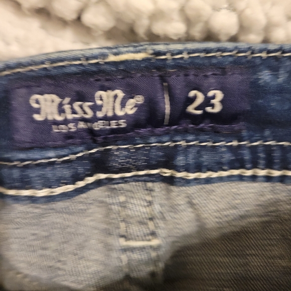 Miss Me Women's Boot Cut Blue Jeans - Picture 7 of 7